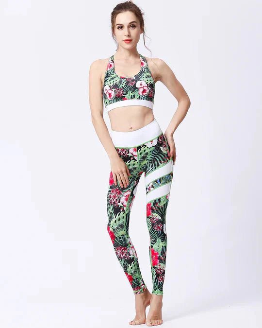 Legginsy Floral Impact - Ironfit PL
