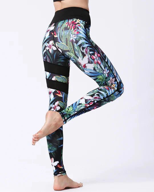 Legginsy Floral Impact - Ironfit PL