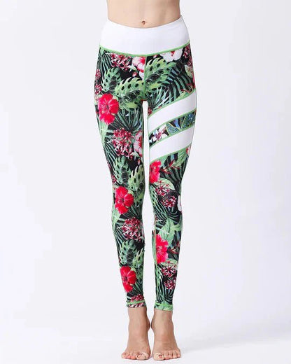 Legginsy Floral Impact - Ironfit PL