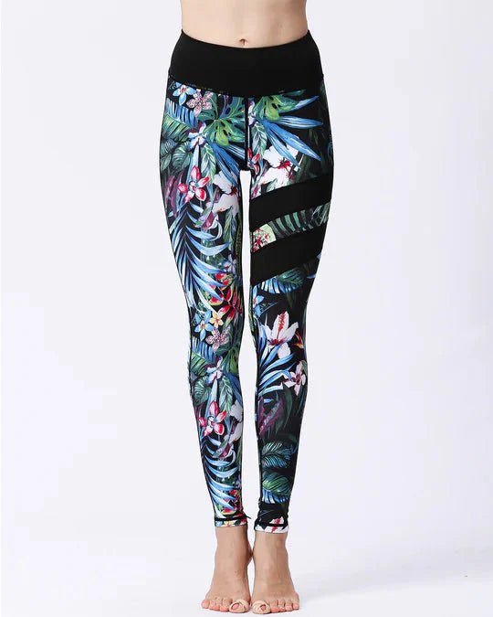 Legginsy Floral Impact - Ironfit PL