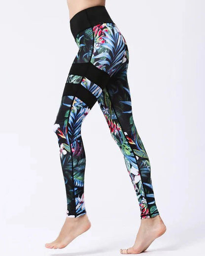 Legginsy Floral Impact - Ironfit PL