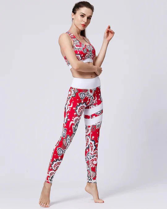 Legginsy Floral Impact - Ironfit PL
