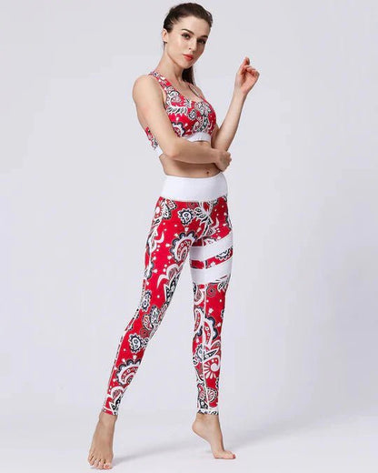 Legginsy Floral Impact - Ironfit PL