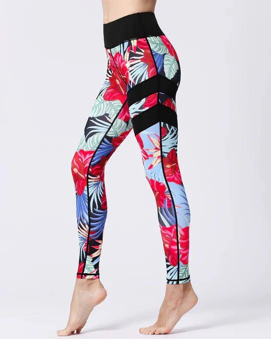 Legginsy Floral Impact - Ironfit PL