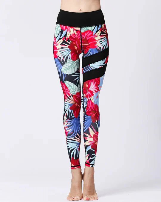 Legginsy Floral Impact - Ironfit PL
