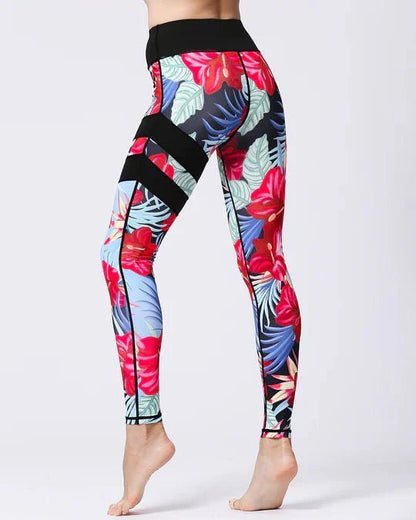 Legginsy Floral Impact - Ironfit PL