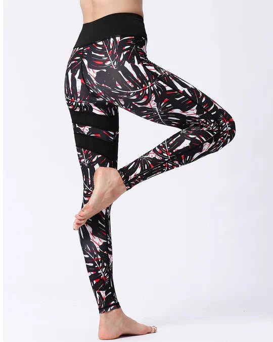 Legginsy Floral Impact - Ironfit PL