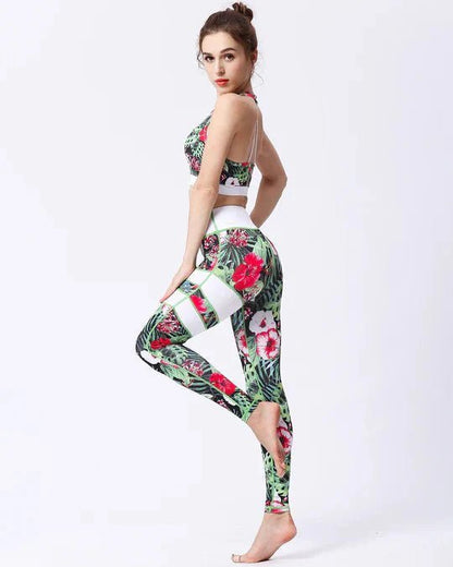 Legginsy Floral Impact - Ironfit PL