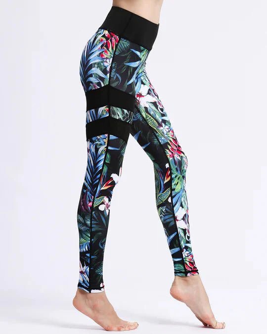 Legginsy Floral Impact - Ironfit PL