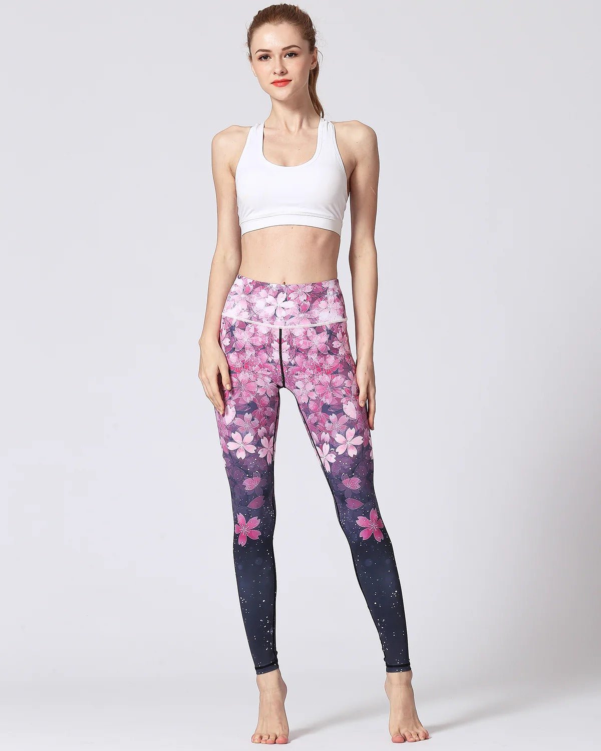 Legginsy Floral Midnight - Ironfit PL