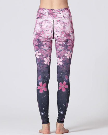 Legginsy Floral Midnight - Ironfit PL