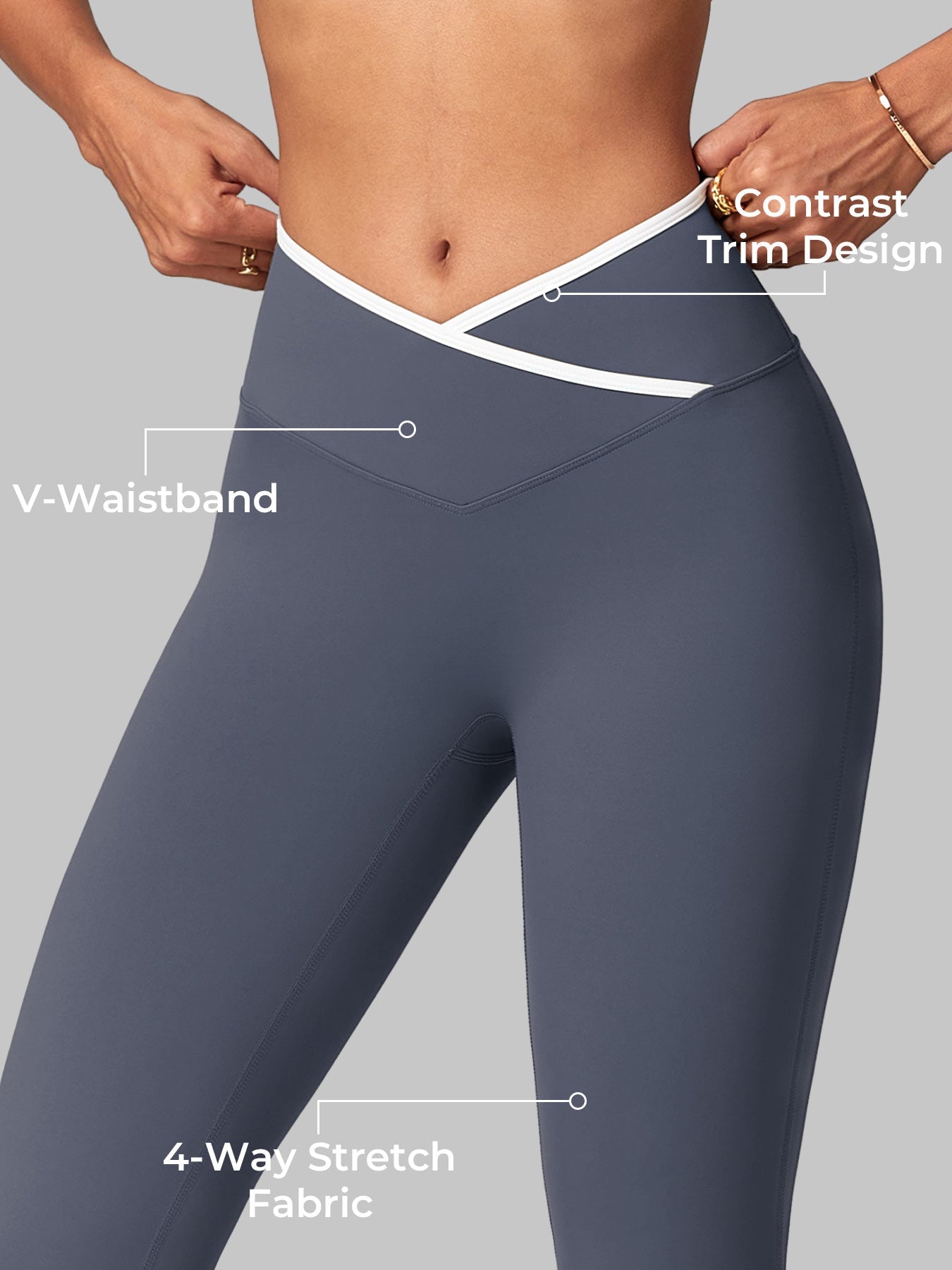Legginsy Ironfit Alberta Contrast Flare - Ironfit PL