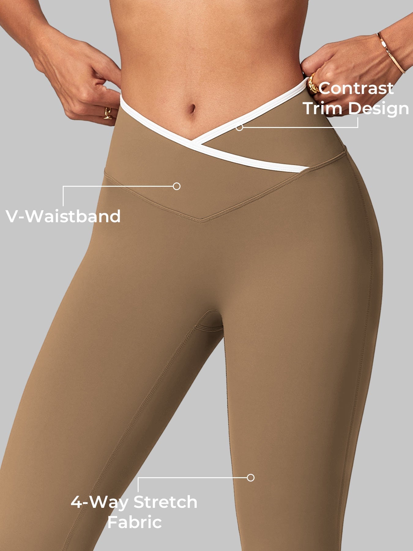 Legginsy Ironfit Alberta Contrast Flare - Ironfit PL