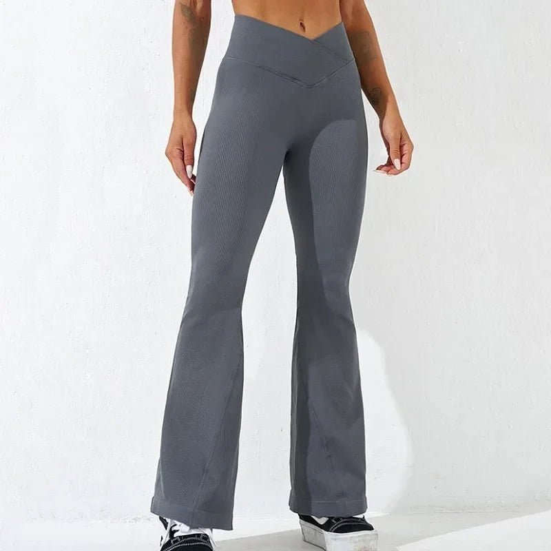 Legginsy Prążkowane Wide - Leg - Ironfit PL
