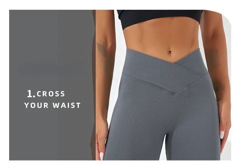 Legginsy Prążkowane Wide - Leg - Ironfit PL