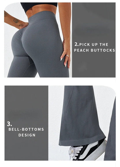 Legginsy Prążkowane Wide - Leg - Ironfit PL