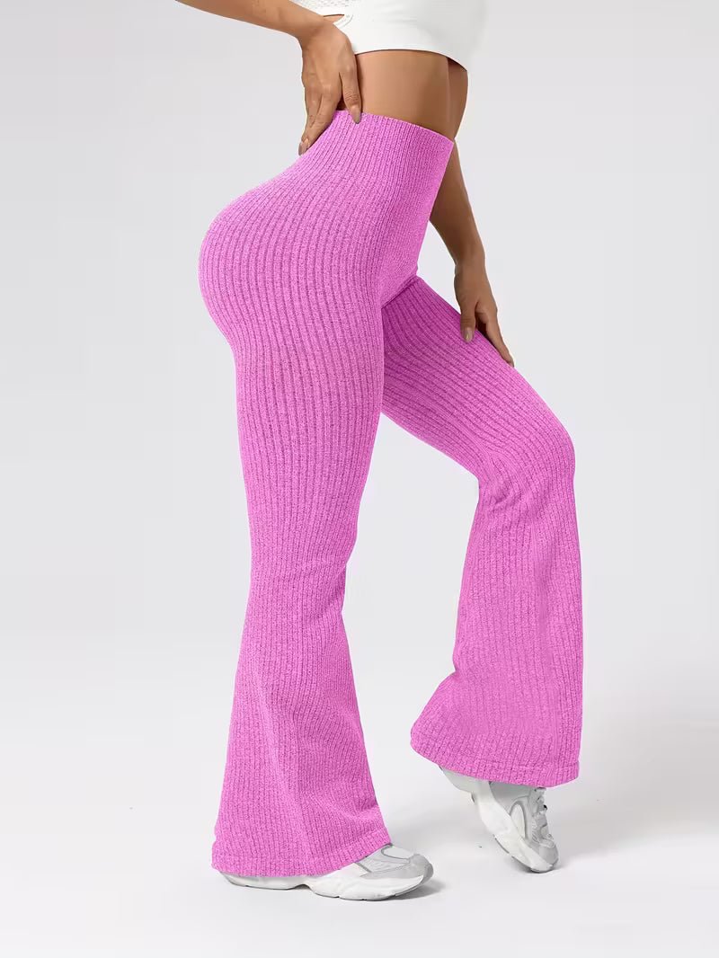 Legginsy Ribbed Seamless Flare - Ironfit PL