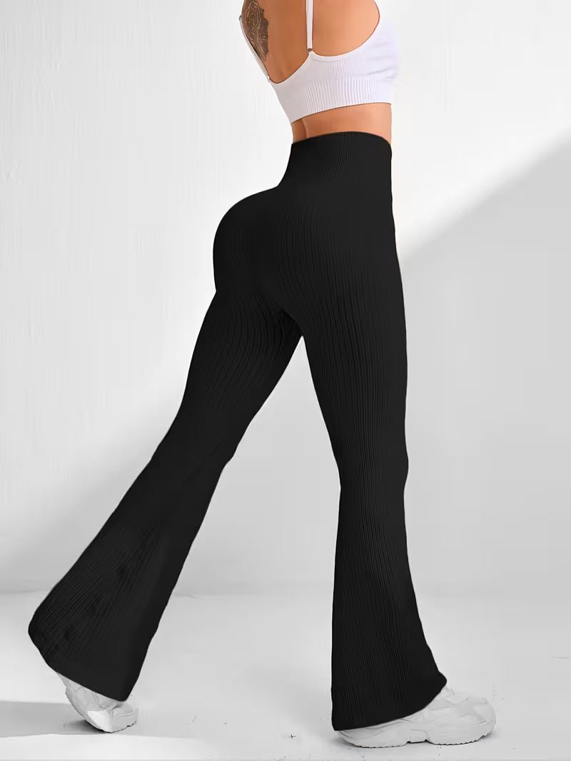 Legginsy Ribbed Seamless Flare - Ironfit PL