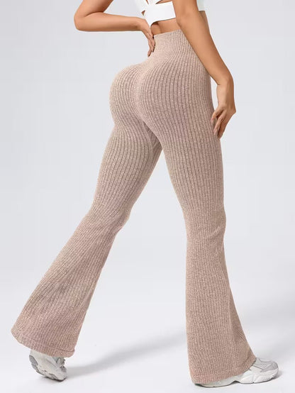 Legginsy Ribbed Seamless Flare - Ironfit PL