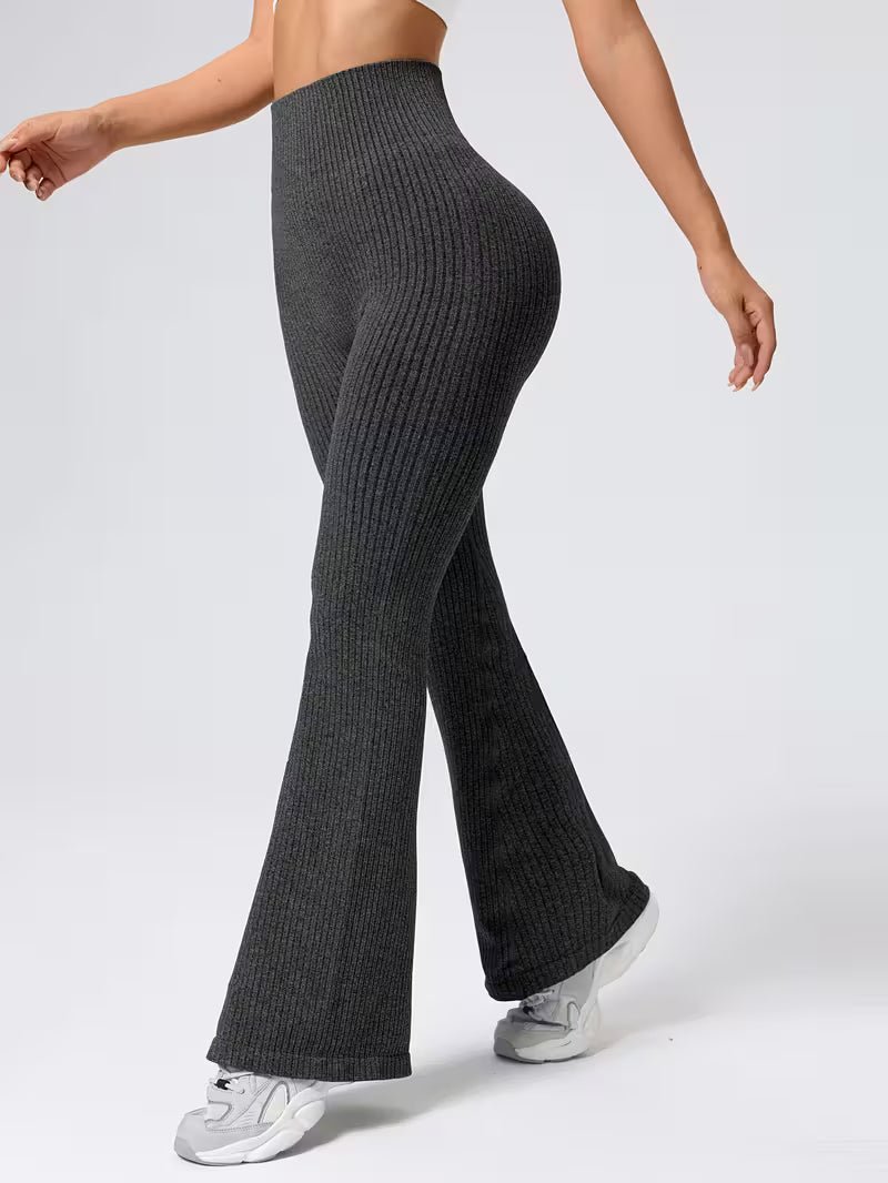 Legginsy Ribbed Seamless Flare - Ironfit PL