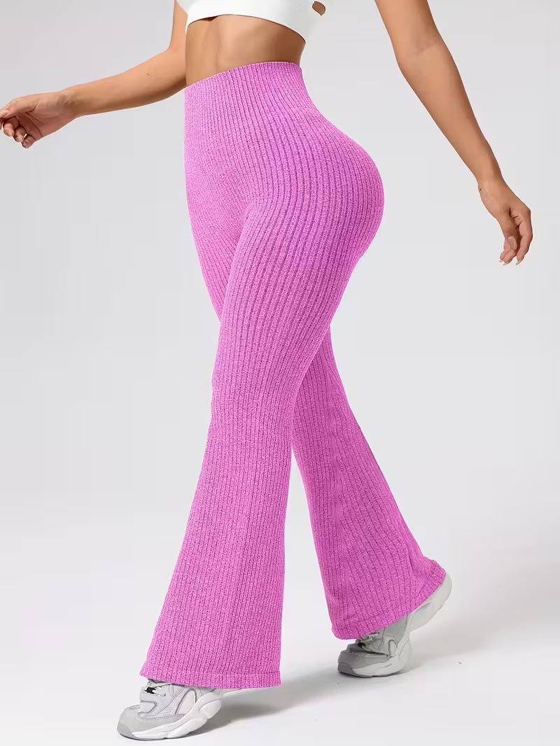 Legginsy Ribbed Seamless Flare - Ironfit PL