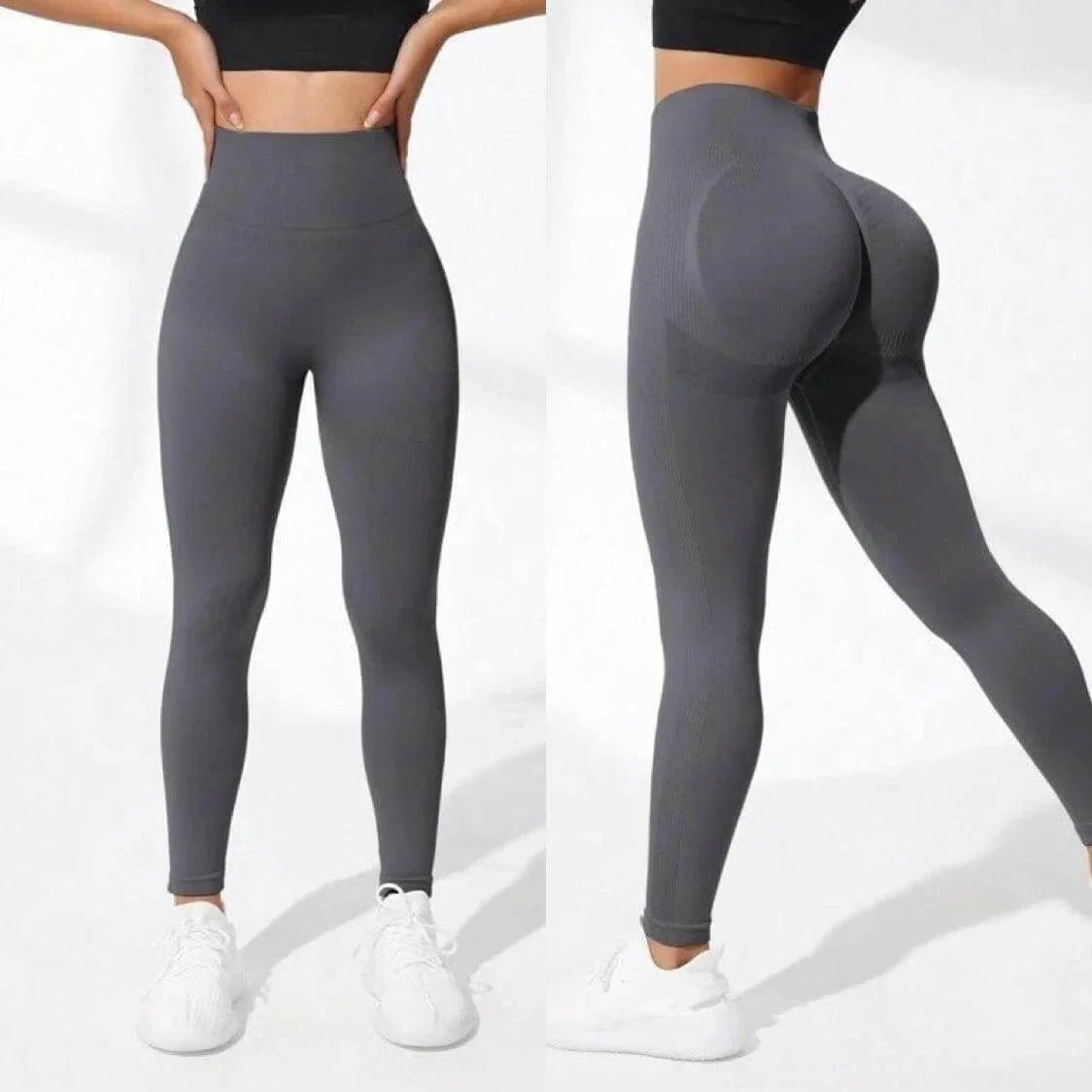 Legginsy Seamless z wysokim stanem i efektem push - up - Ironfit PL