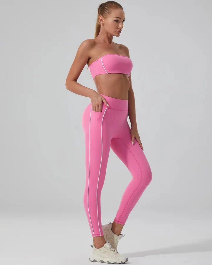 Legginsy Stripe Seamless - Ironfit PL