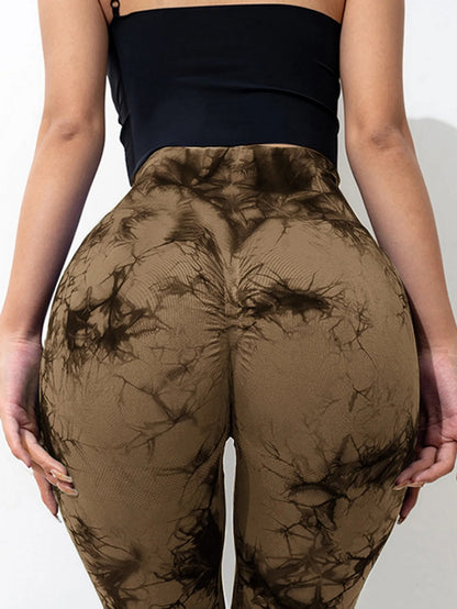 Legginsy Tie Dyed Flare - Ironfit PL