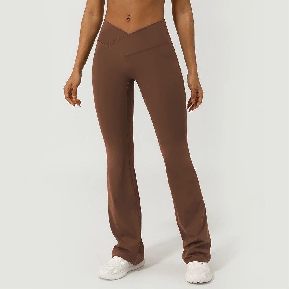 Legginsy V - Cross front flare - Ironfit PL