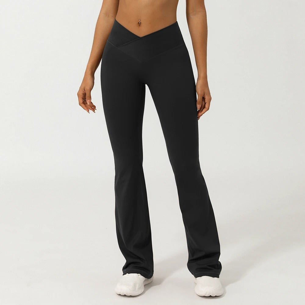 Legginsy V - Cross front flare - Ironfit PL