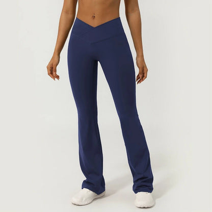 Legginsy V - Cross front flare - Ironfit PL