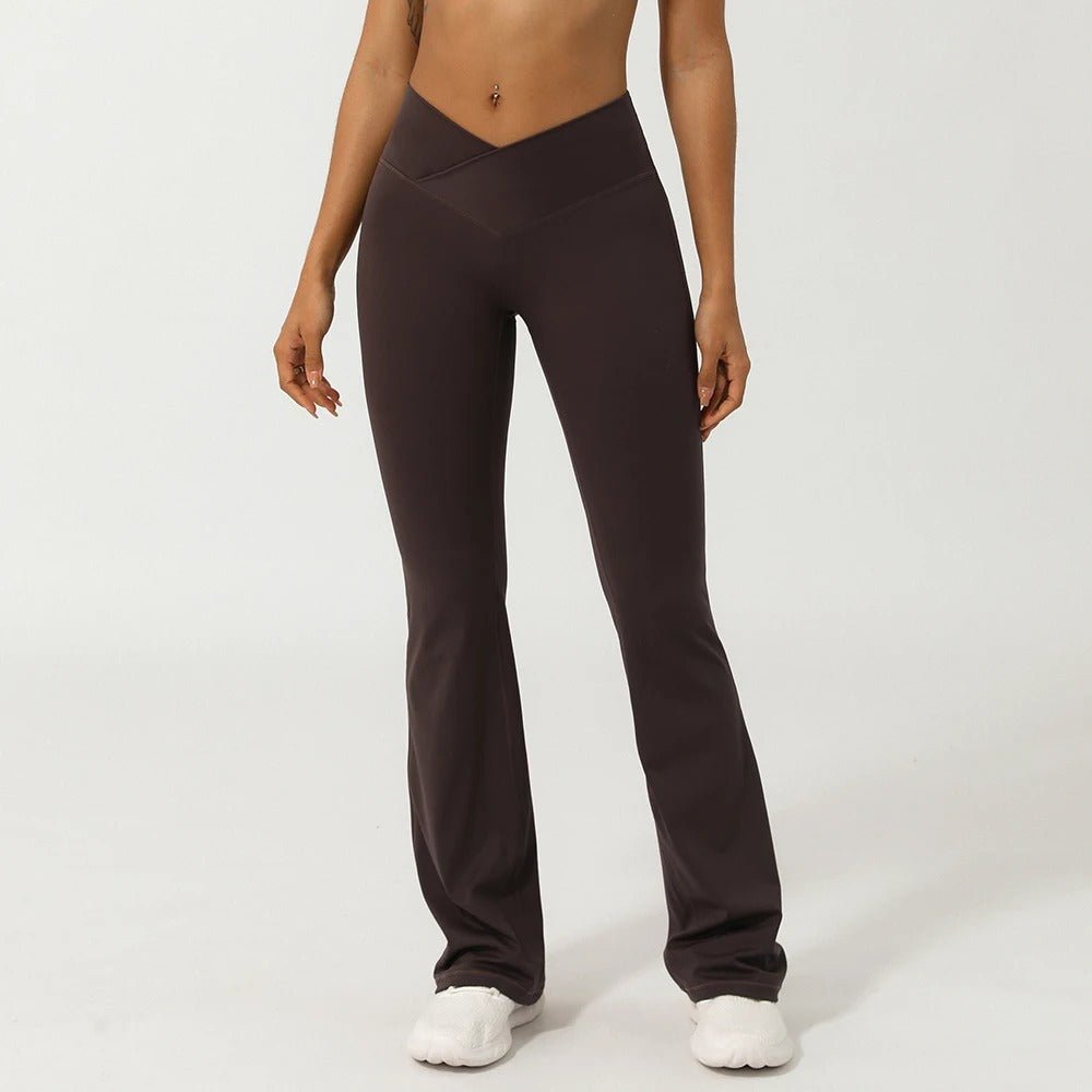Legginsy V - Cross front flare - Ironfit PL