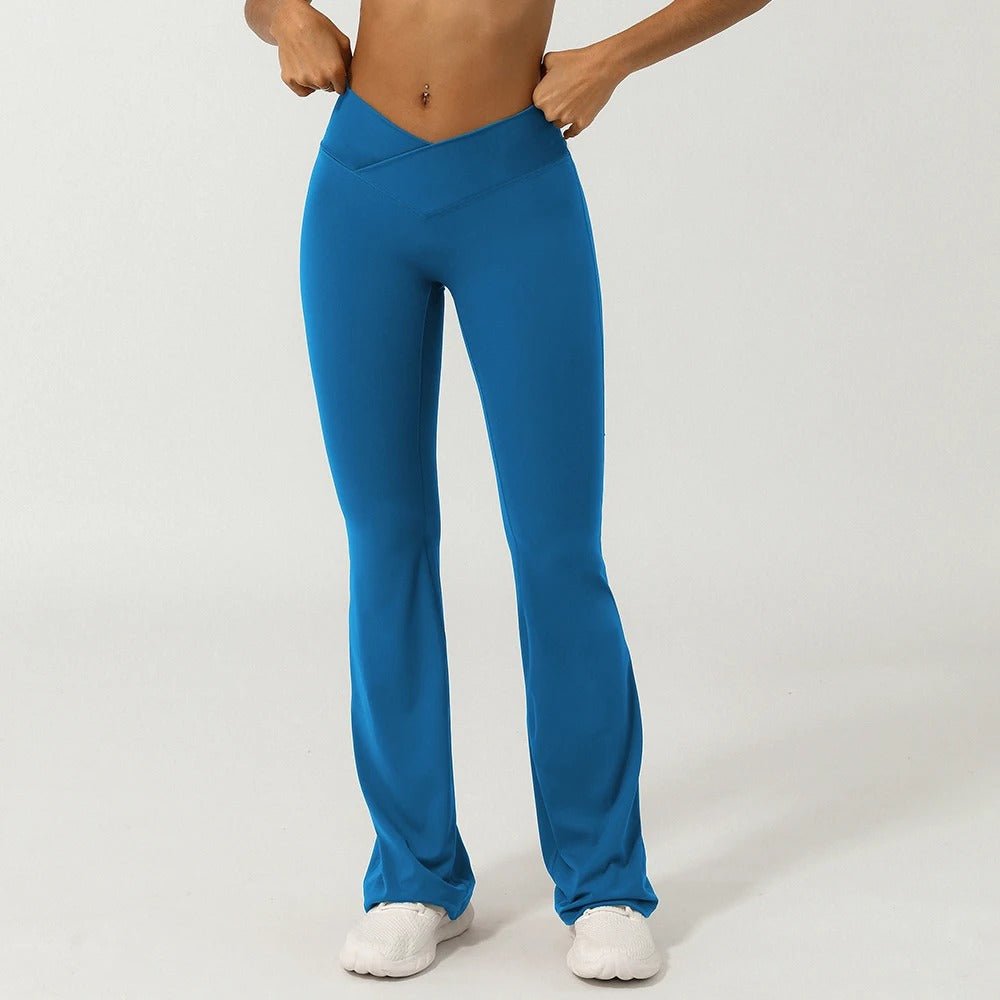 Legginsy V - Cross front flare - Ironfit PL