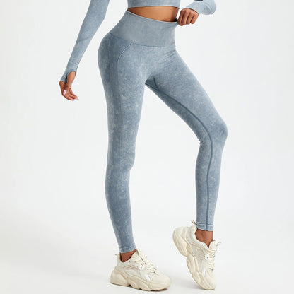 Legginsy Washed Seamless Push - up - Ironfit PL