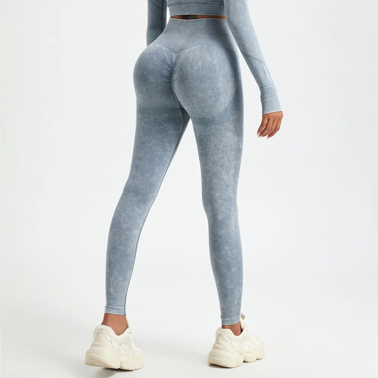 Legginsy Washed Seamless Push - up - Ironfit PL