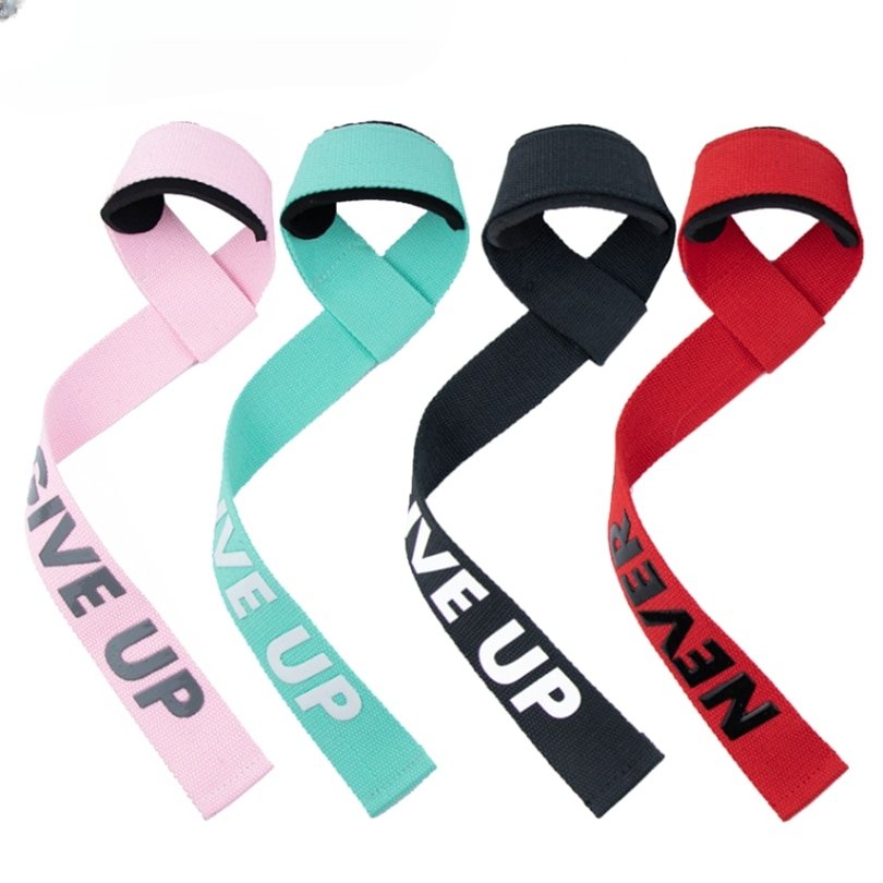 Lifting straps – NEVER GIVE UP - Ironfit PL