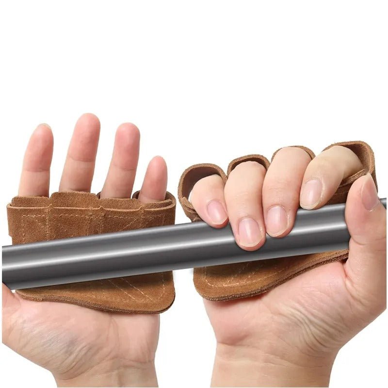 Rękawiczki treningowe skórzane - Ironfit PL