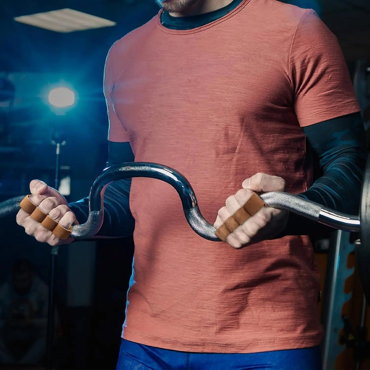 Rękawiczki treningowe skórzane - Ironfit PL