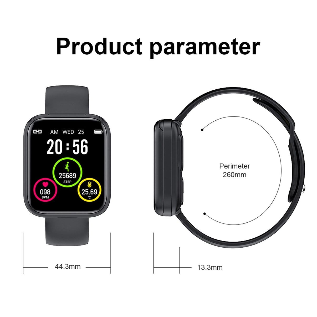 Smartwatch Ironfit Fitness X8 - Ironfit PL