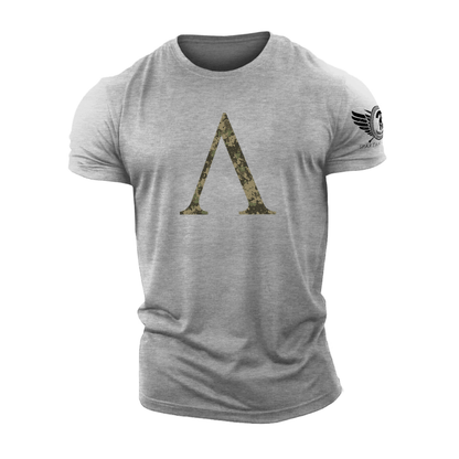Symbol Sparty Woodland Camo – koszulka treningowa – Gymfit
