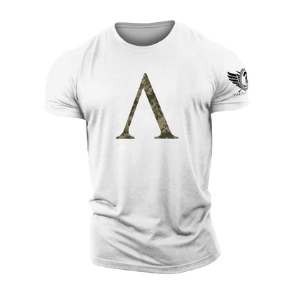 Symbol Sparty Woodland Camo – koszulka treningowa – Gymfit
