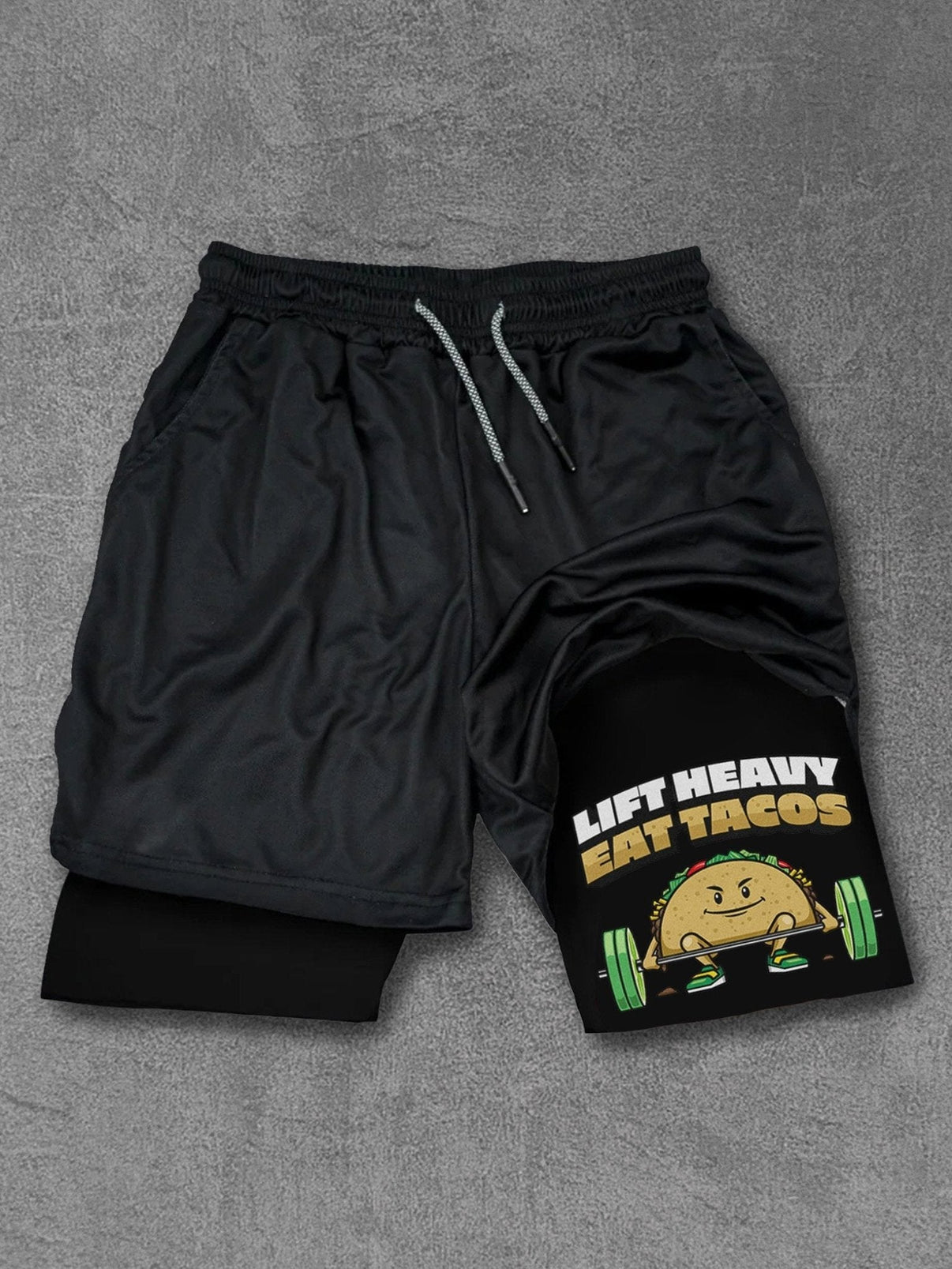 Spodenki Lift heavy eat tacos Performance - Ironfit PL