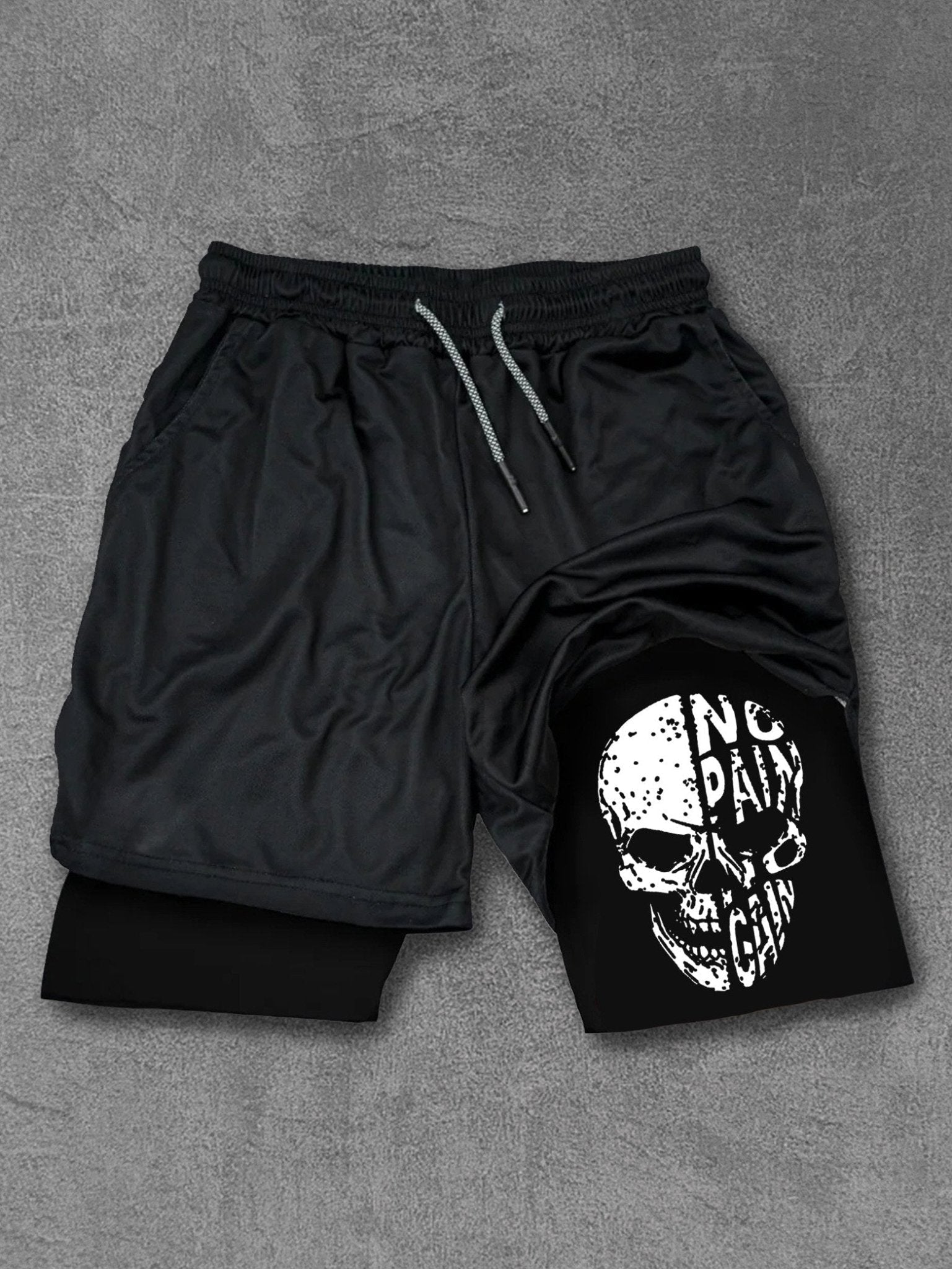 Spodenki No pain No gain Skull Performance - Ironfit PL