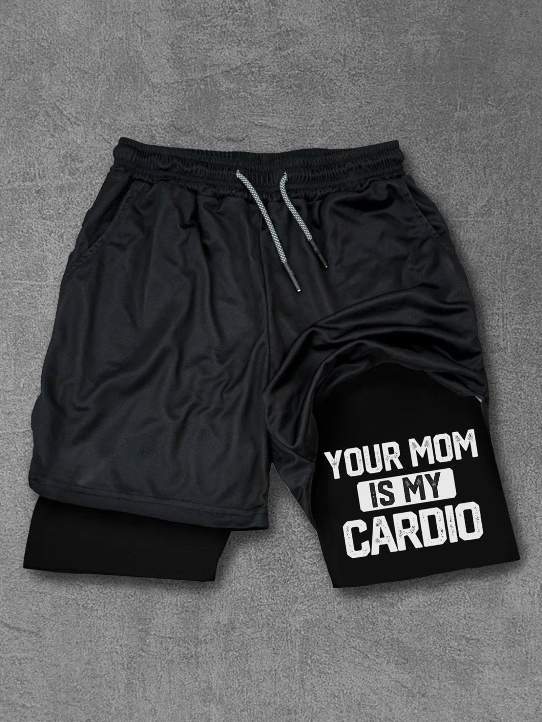 Spodenki Your mom is my cardio Performance - Ironfit PL