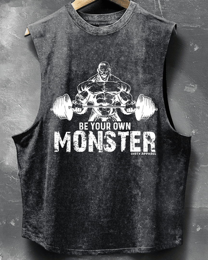 TANK TOP BE YOUR OWN MONSTER - Ironfit PL