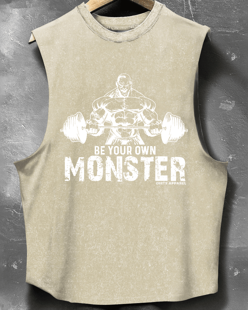 TANK TOP BE YOUR OWN MONSTER - Ironfit PL