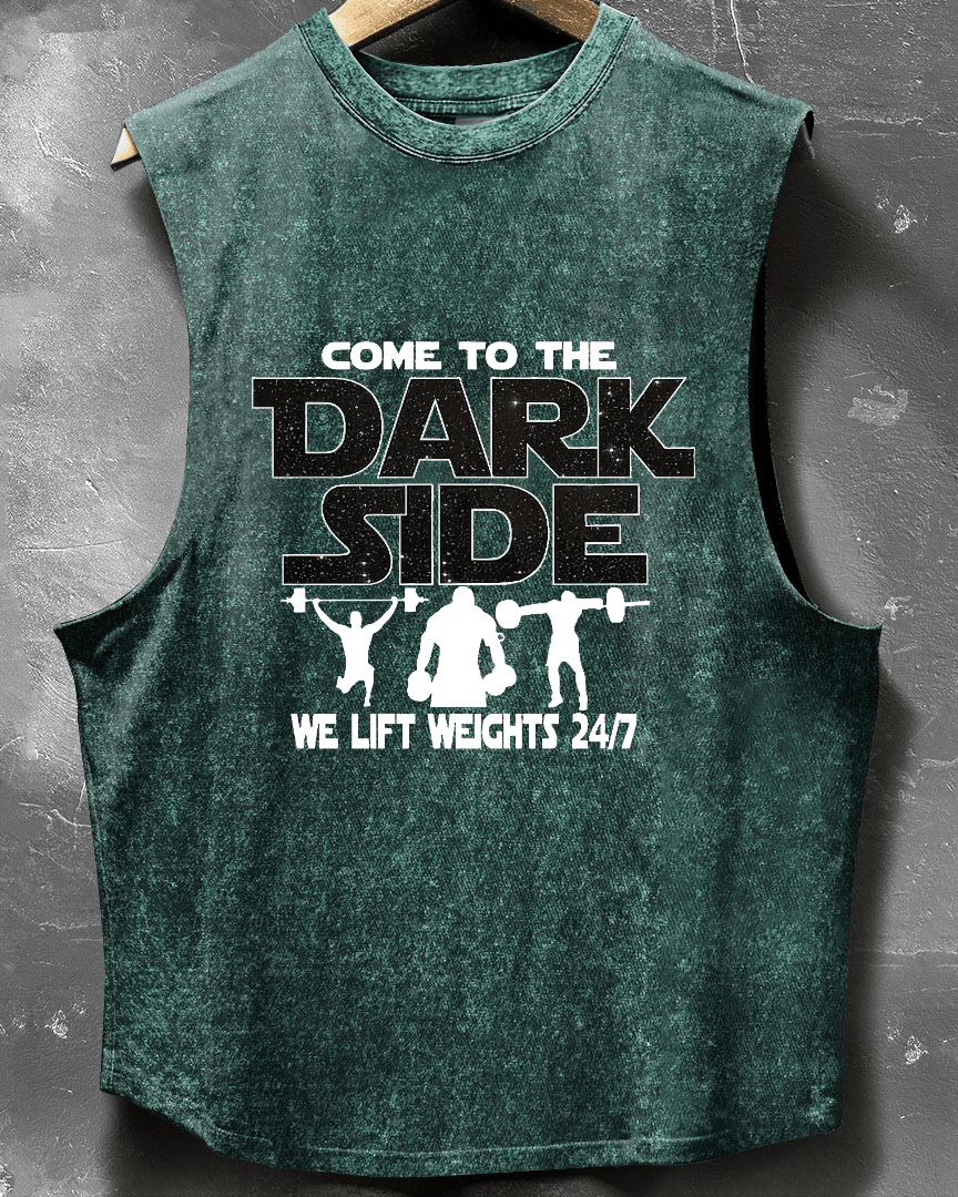 TANK TOP COME TO THE DARK SIDE - Ironfit PL