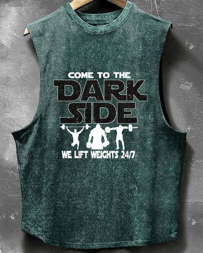 TANK TOP COME TO THE DARK SIDE - Ironfit PL