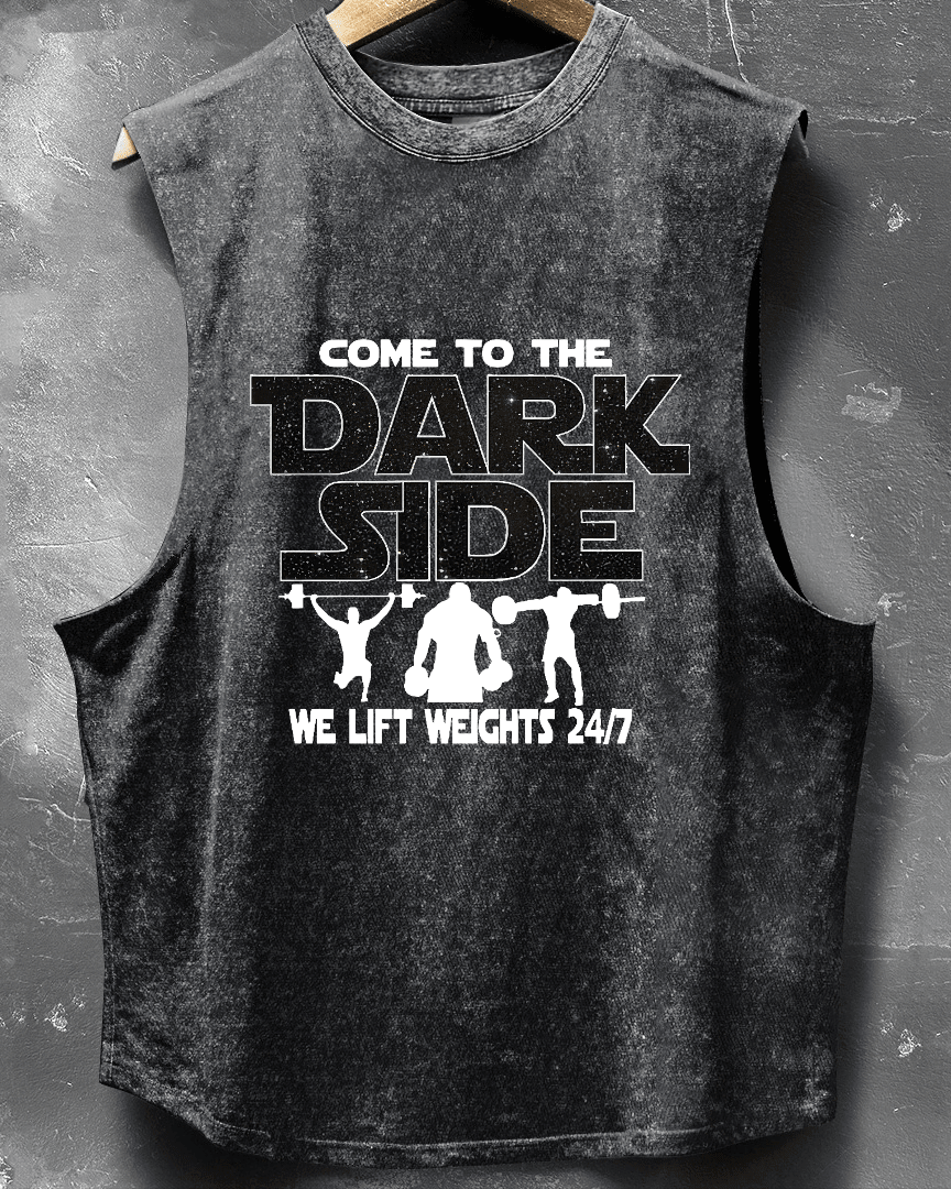 TANK TOP COME TO THE DARK SIDE - Ironfit PL