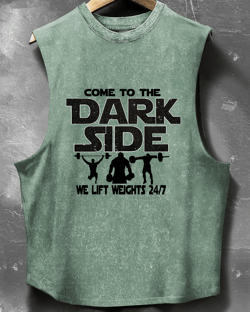 TANK TOP COME TO THE DARK SIDE - Ironfit PL
